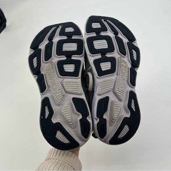Hokas Bondi 7 Gray Lace Up Running Athletic Athleisure Sneakers Women's 8 - Picture 13 of 13